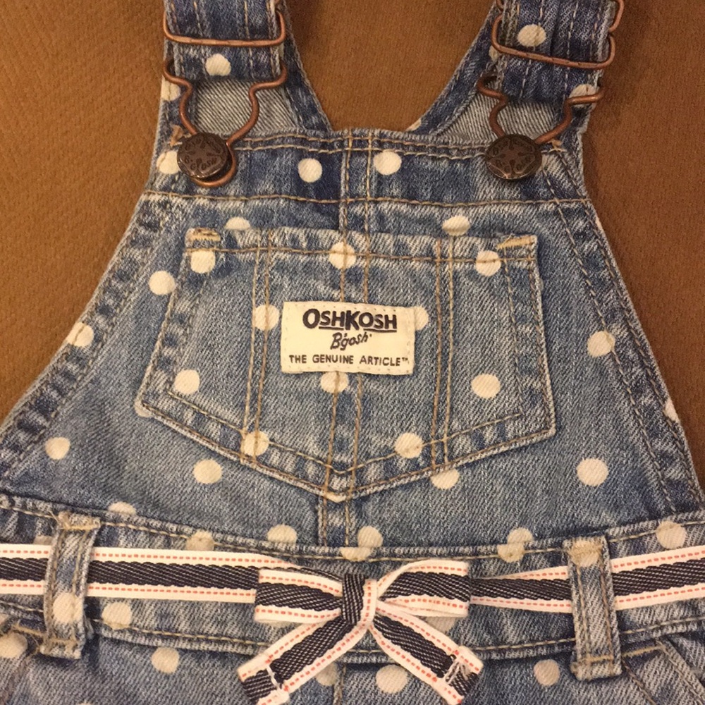 OshKosh B’gosh Denim Overalls